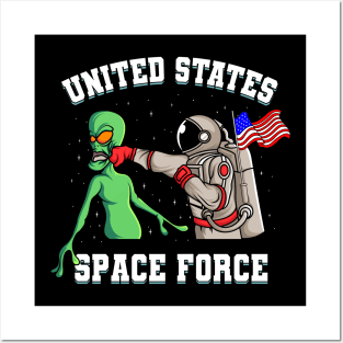 United States Space Force Alien Gift Posters and Art